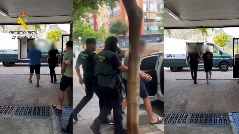 Impactante desmantelamiento: La Guardia Civil atrapa a una banda que aterrorizaba Alicante con robos violentos