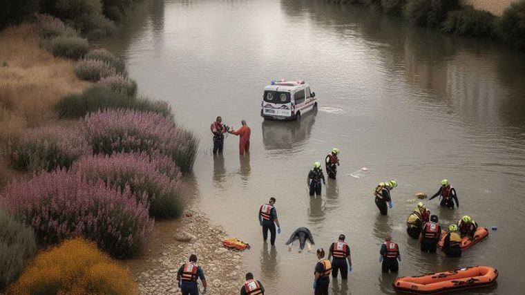 Misterio en Logroño: Un cuerpo aparece flotando en el Ebro y la comunidad está en shock