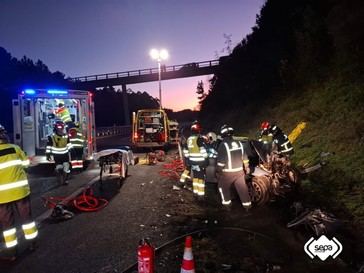 Accidente en Tapia de Casariego deja dos heridos, uno grave