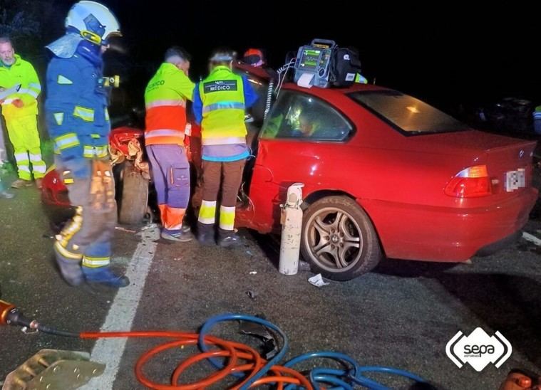 Así fue el dramático rescate de los heridos en la colisión que conmocionó a Baiña